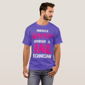 Nail Technicus Worker Nail Tech Artist T-shirt (Voorkant volledig)
