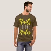 Nail Technists Women Shirt for Nail Tech Art T (Voorkant volledig)