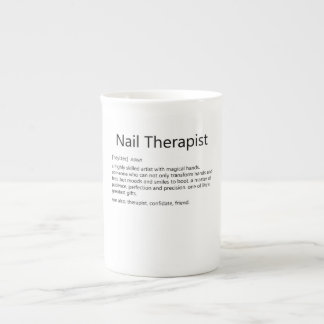 Nail Therapist Definition Nail Tech Nail Porselein Kop