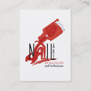 NailArt — Kaart voor bedrijf/planning Visitekaartje