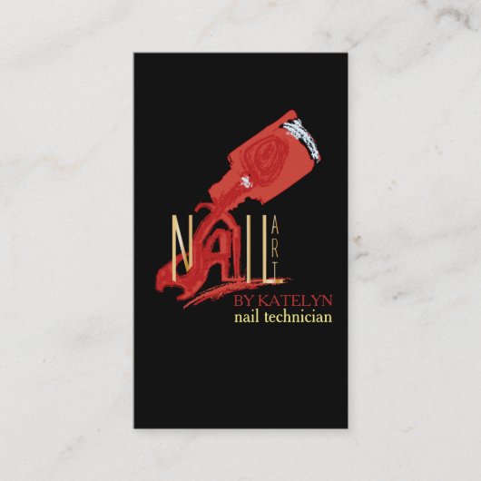 NailArt - Zakelijk / Visitekaartje (Voorkant)