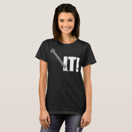 NAILD HET! Wit T-shirt