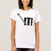 NAILD HET! Zwart T-shirt (Voorkant)