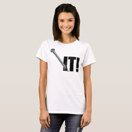 NAILD HET! Zwart T-shirt