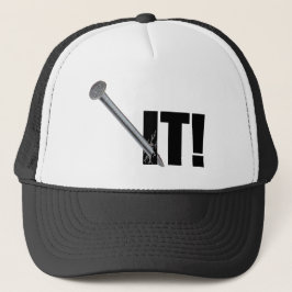 NAILD HET! Zwart Trucker Pet