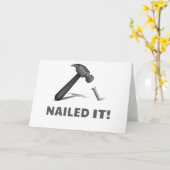 Nailed het! kaart (Gele Bloem)