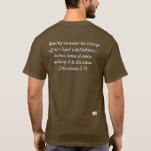 "Nailed it" Christelijk T-shirt (Achterkant)