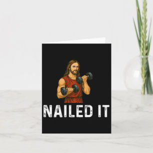 Nailed It - Gewichtheffen Fitness Bodybuilding Re Kaart