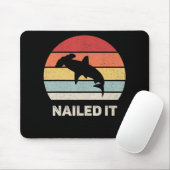 Nailed it Hammerhead Shark Funny Shark Muismat (Met muis)