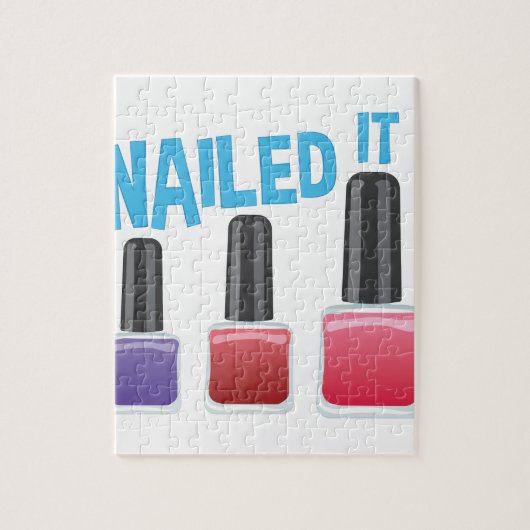 Nailed it legpuzzel (Verticaal)