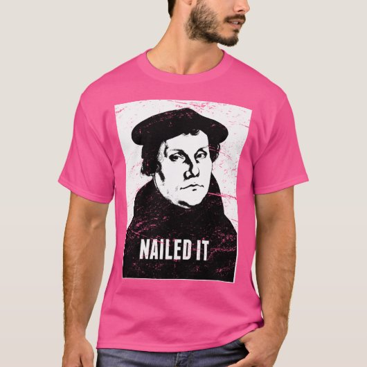Nailed it t-shirt (Voorkant)