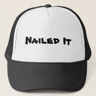 Nailed it trucker pet