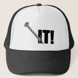 Nailed It (zwart) Trucker Pet