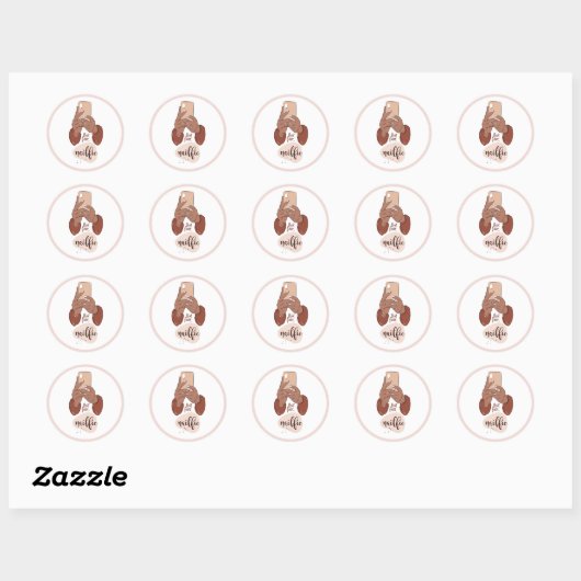 Nailfie Ronde Sticker (Vel)