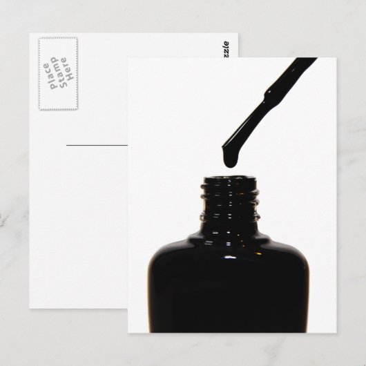 nailpoets briefkaart (Voorkant / Achterkant)