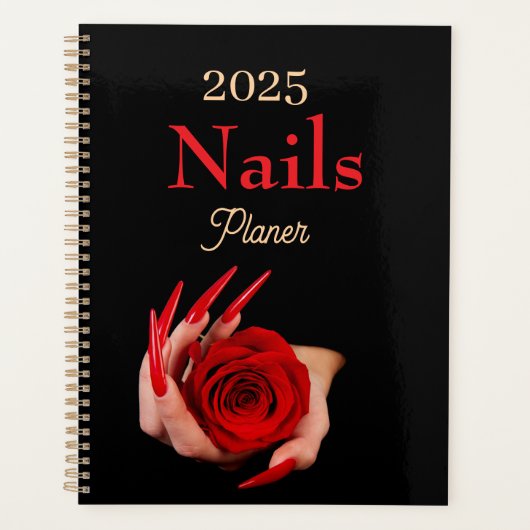 Nails 2025 Planer Planner (Voorkant)