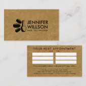 Nails and Nail polish logo Appointment Visitekaartje (Voorkant / Achterkant)