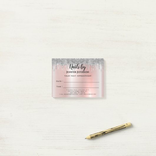 Nails Appointment Post-it® notes (Op bureau)