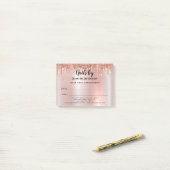 Nails Appointment Post-it® notes (Op bureau)