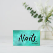 Nails Art Modern Beauty Visitekaartje (Staand voorkant)