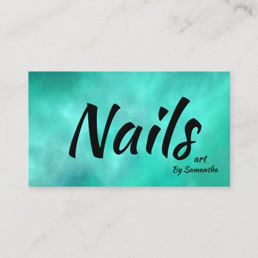 Nails Art Modern Beauty Visitekaartje (Voorkant)