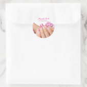 Nails Artist Aufkleber Ronde Sticker (Tas)