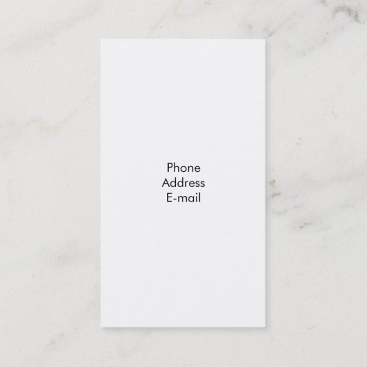 Nails Artist Visitekaartje (Achterkant)