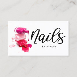 Nails Chic-kalligrafie Visitekaartje