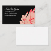 Nails en nagels visitekaartje (Voorkant / Achterkant)
