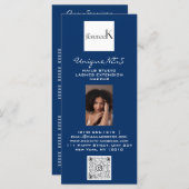 Nails Lashes Foto Logo QR Wax Make-up Prijzen Mari Menu (Voorkant / Achterkant)