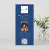 Nails Lashes Foto Logo QR Wax Make-up Prijzen Mari Menu (Staand voorkant)