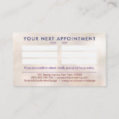 Nails Logo graphic - Kleurrijke Glitter nagellak Visitekaartje (Achterkant)