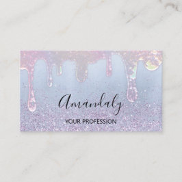 Nails Makeup Artist Lash Logo Logo blauw Visitekaartje