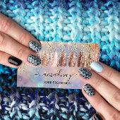 Nails Makeup Artist Lash Roos Manicure Drivers Visitekaartje