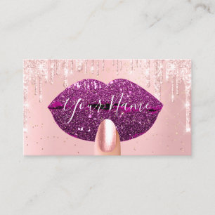 Nails Makeup Artist Pink Drift Kus Lips Berry VIP Visitekaartje