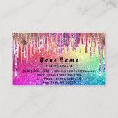 Nails Makeup Lashes Holografen Drift Regenboog Visitekaartje (Achterkant)