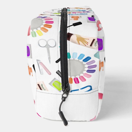 Nails Manicure Pedicure Beauty Makeup Custom Name Toilettasje (Rechts)