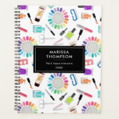 Nails Manicure Pedicure Beauty Salon Appointments Planner (Voorkant)
