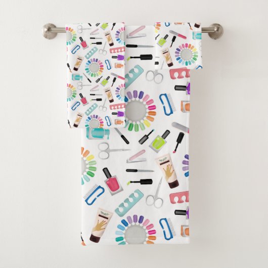 Nails Manicure Pedicure Beauty Salon Bad Handdoek (Insitu)