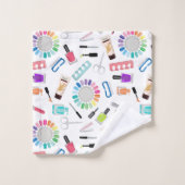 Nails Manicure Pedicure Beauty Salon Bad Handdoek (Wasdoekje)