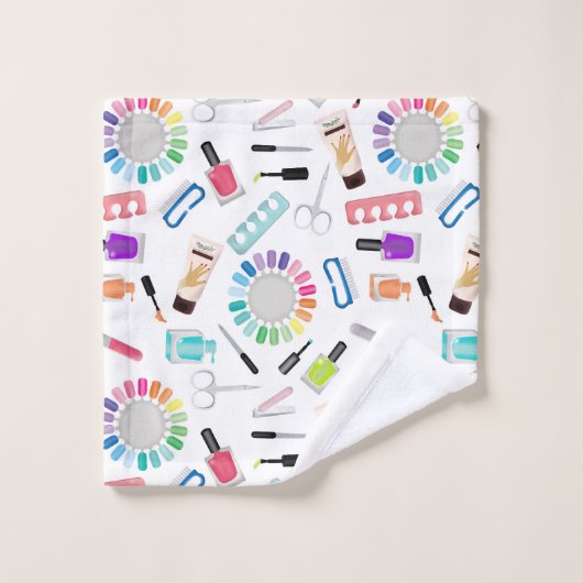 Nails Manicure Pedicure Beauty Salon  Bad Handdoek (Wasdoekje)