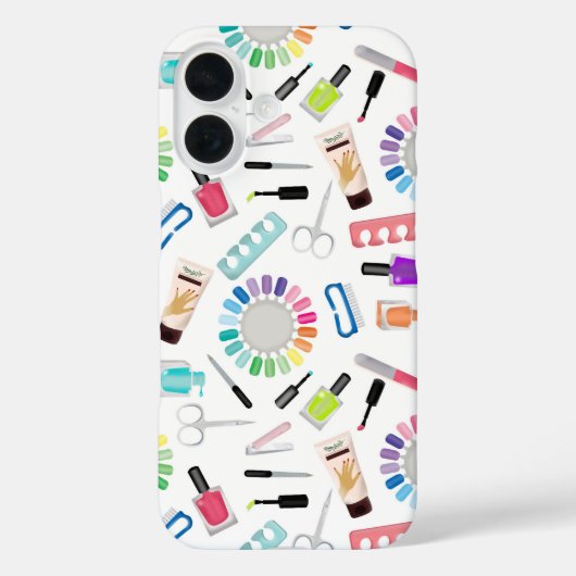 Nails Manicure Pedicure Beauty Salon  Case-Mate iPhone Case (Achterkant)