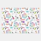 Nails Manicure Pedicure Beauty Salon  Inpakpapier Vel (Voorkant 2)