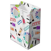 Nails Manicure Pedicure Beauty Salon Medium Cadeauzakje (Achterkant Gekanteld)
