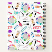 Nails Manicure Pedicure Beauty Salon  Notitieboek (Achterkant)