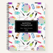 Nails Manicure Pedicure Beauty Salon  Notitieboek (Voorkant)