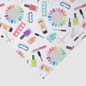 Nails Manicure Pedicure Beauty Salon Tissuepapier (Detail)