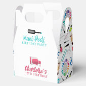 Nails Manicure Pedicure Mani Pedi Girls Birthday Bedankdoosjes (Geopend)