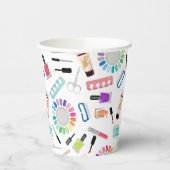 Nails Manicure Pedicure Mani Pedi Girls Birthday Papieren Bekers (Links)