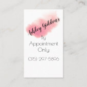 Nails Manicure Visitekaartje (Achterkant)